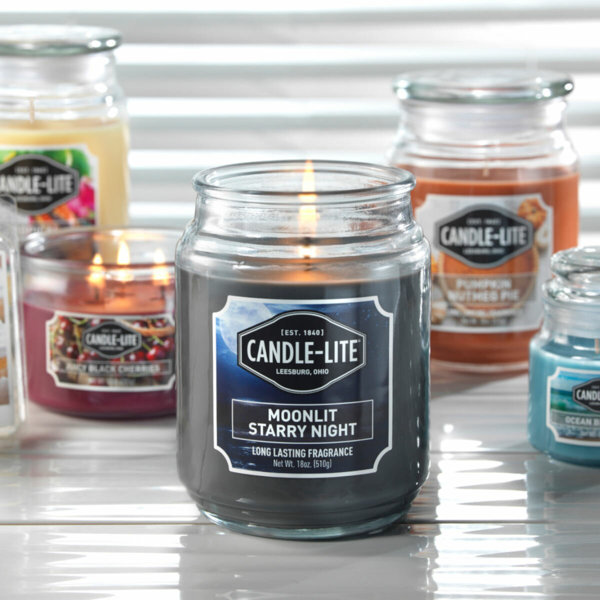 Candlelite™ Moonlit Starry Night Scented Candle 510G Wayfair.co.uk